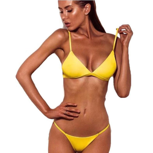 Yellow Bikini Set