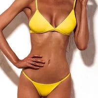 Yellow Bikini Set
