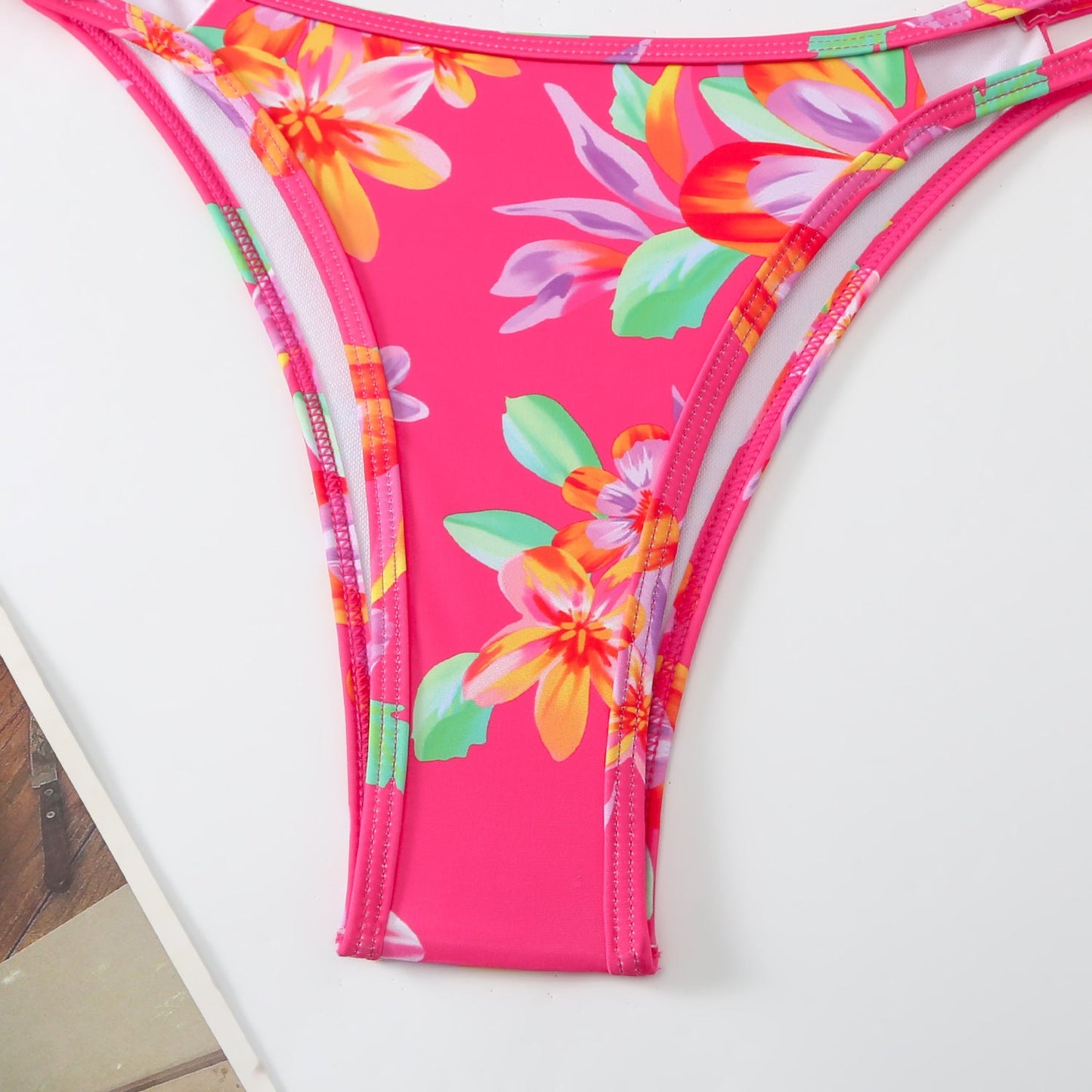 Women's Ditsy Pink Floral 2 Piece Bikini